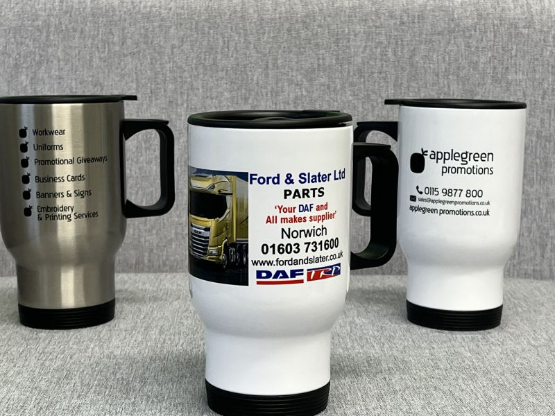 Personalised Travel Mugs: Swipe To View More Images