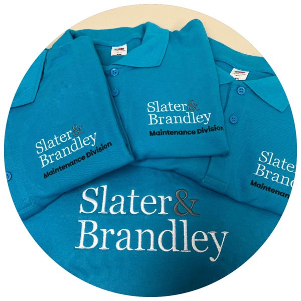 Fantastic embroidery for Slater & Brandley: Swipe To View More Images