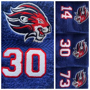 Great Britain Ball Hockey Team Towels: Click Here To View Larger Image