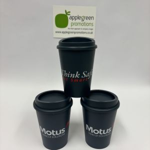 Coffee cups for Motus vehicle solutions: Click Here To View Larger Image